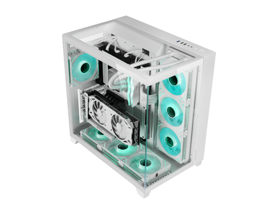 CAJA SEMITORRE ATX MC-3C BLANCO MARS GAMING