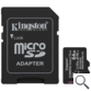 MICRO SD 64 GB CANVAS SELECT PLUS  1 ADAP. CLASS 10 KINGSTON