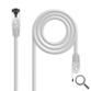 CABLE DE RED LATIGUILLO SSTP CAT8.1 AWG26 10 M GRIS NANOCABLE