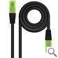 CABLE DE RED LATIGUILLO UTP CCA CAT6 AWG26 5 M NEGRO NANOCABLE